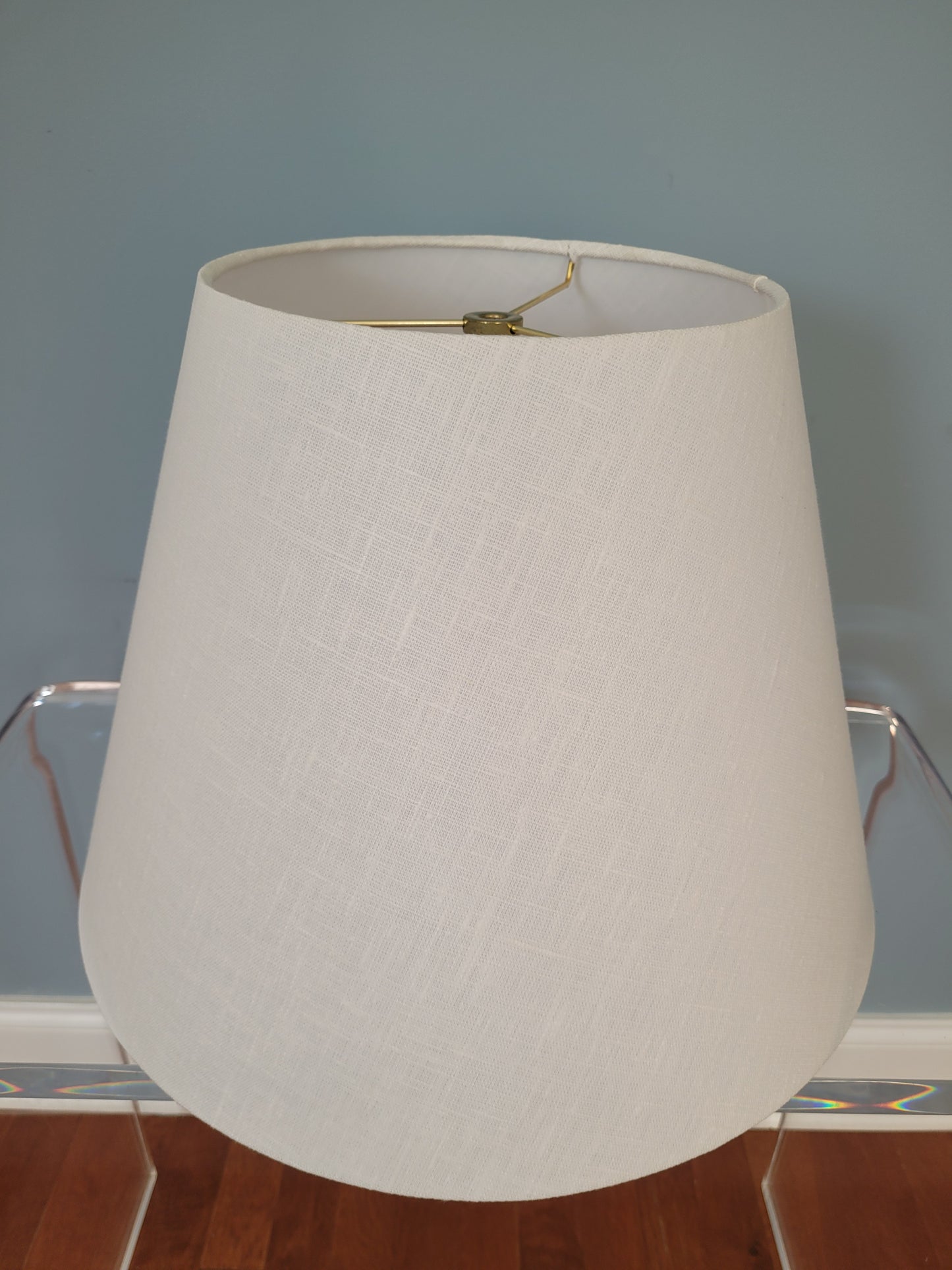 White Lamp Shade (Linen)