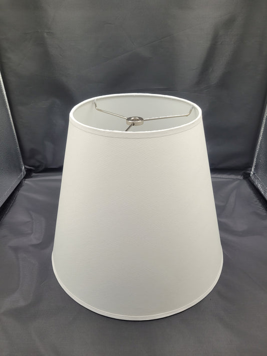 White Cold Press Paper Lamp Shade