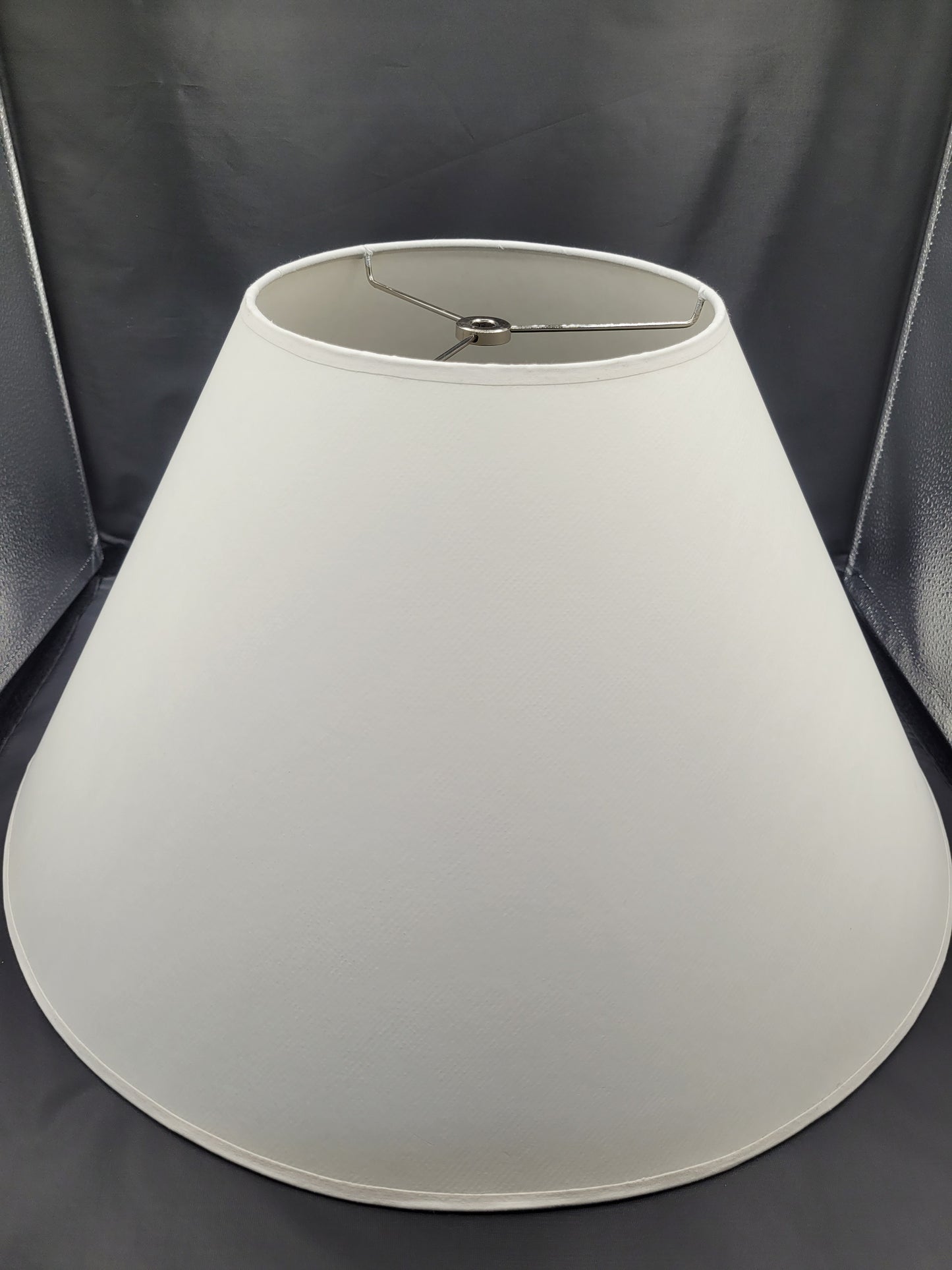 White Cold Press Paper Lamp Shade