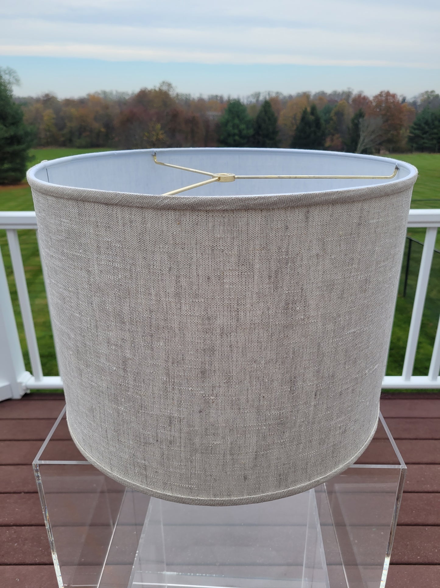 Oatmeal Lamp Shade (Linen)
