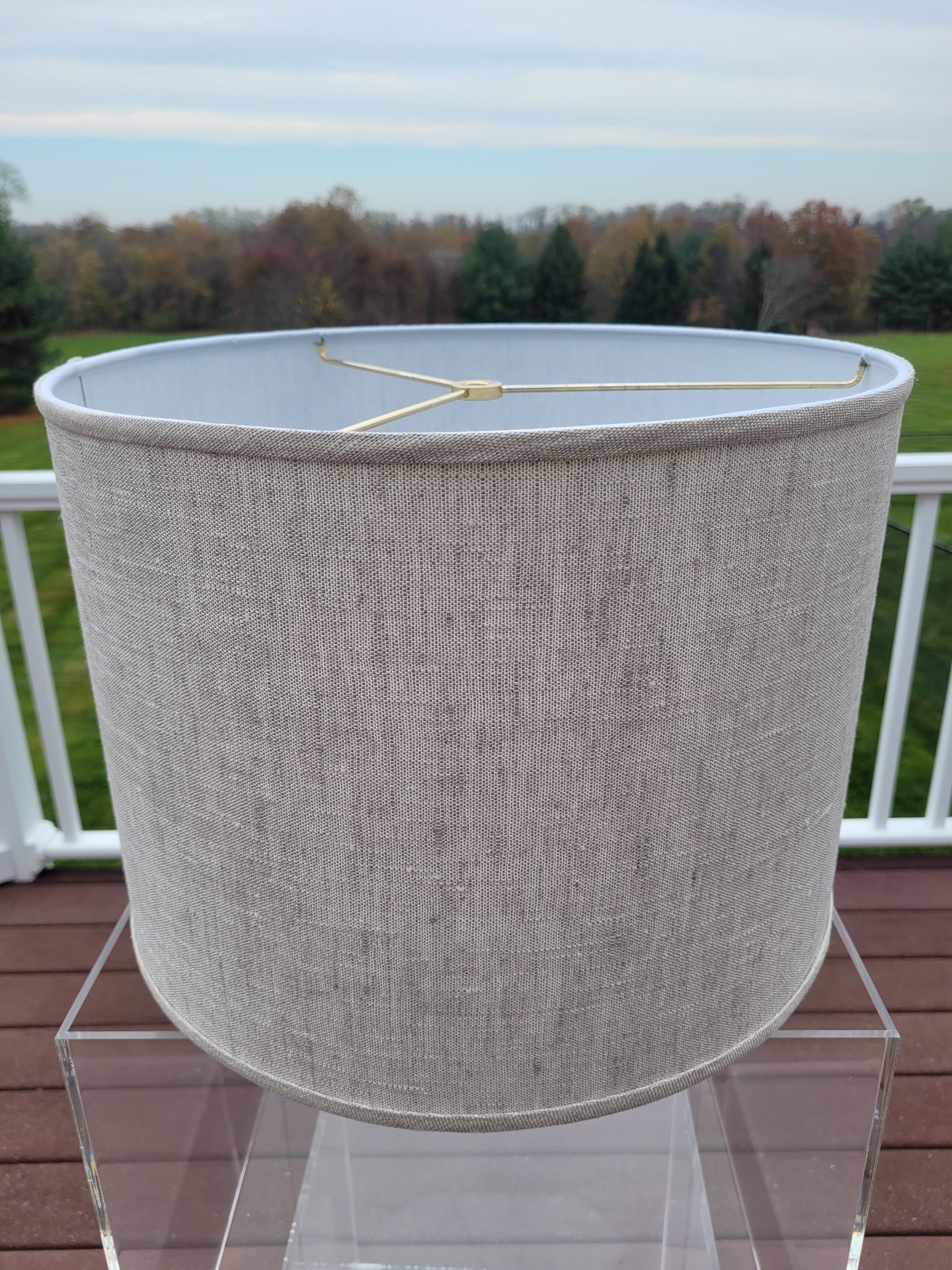 Oatmeal Lamp Shade (Linen)