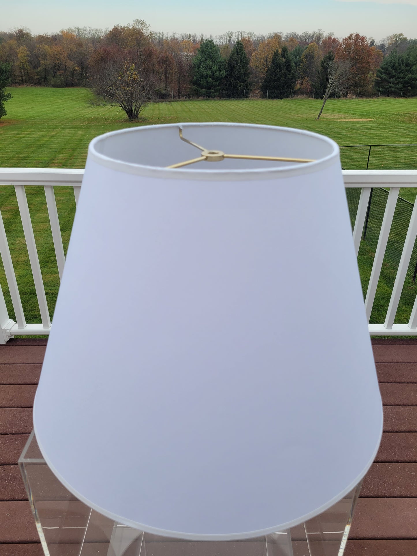 Bright White Paper Shade
