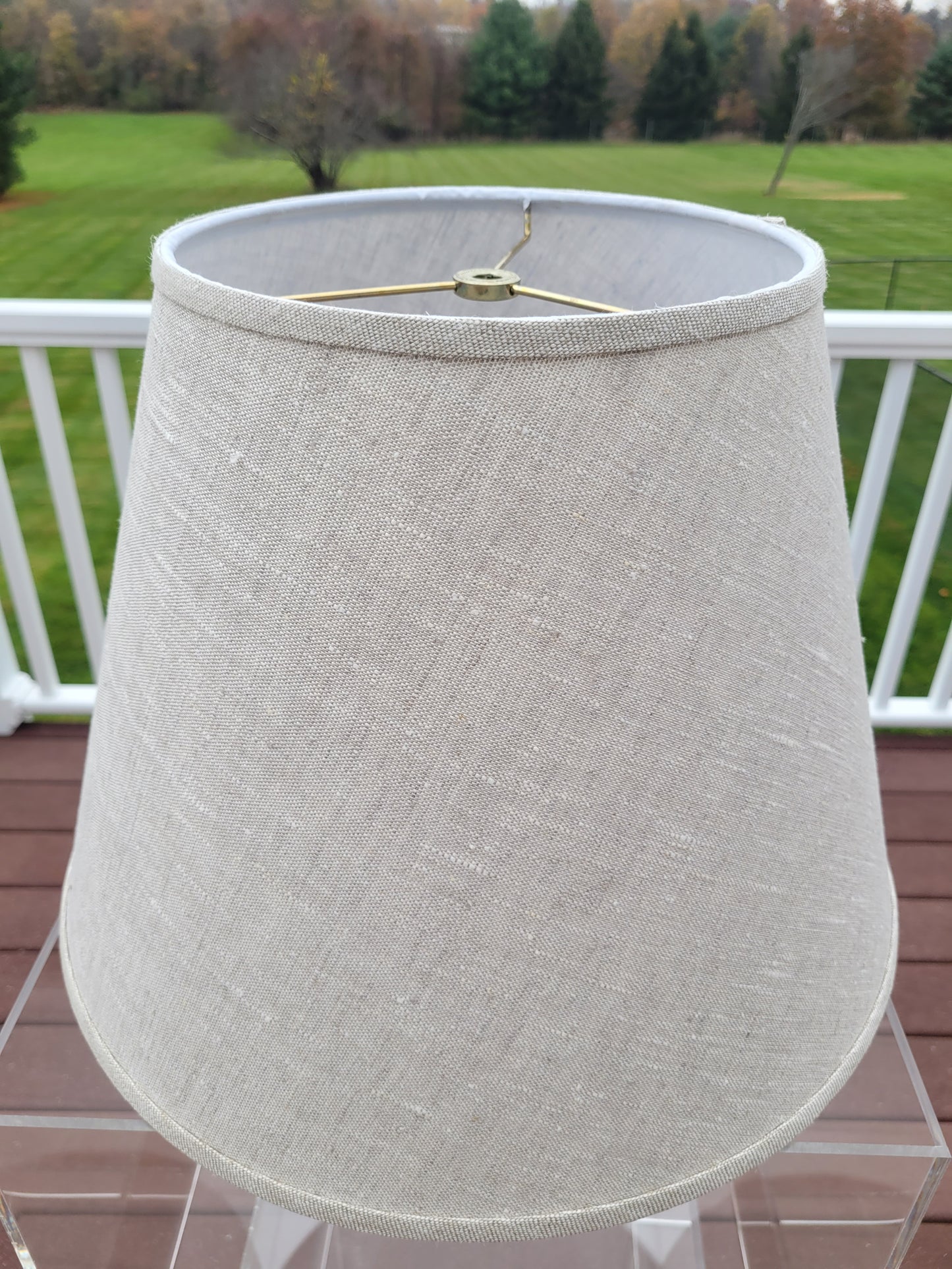 Oatmeal Lamp Shade (Linen)